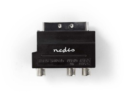 [CVBW3190AT] Nedis - Scart male to 3x RCA + S-Video female - adapter