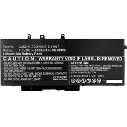[MBXDE-BA0145] Laptop Battery for Dell 46Wh 6000mAh