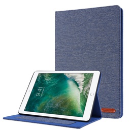 [A2198-117 (C6)] iPad 2020 hoes - 10.2 inch - Book Case met Soft TPU houder - Blauw