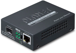 [GT-805A-PD] PLANET 1000Base-T PoE+ naar 1000Base-FX SFP Media Converter