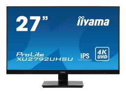 [4948570117697] Iiyama ProLite XU2792UHSU-B1 - 68,6 cm (27") - 3840 x 2160 Pixels - 4K Ultra HD - LED - 4 ms - Zwart