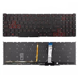[KBAC098B] ACER NOTEBOOK KEYBOARD FOR ACER NITRO AN515-56 AN515-57 WITH RED BACKLIT