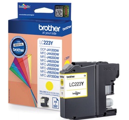 [LC223Y] Brother Ink Cartridge LC-223Y Geel