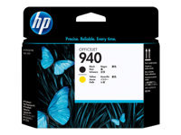 [C4900A] HP 940 Printhead - Black, Yellow - Inkjet - 1 Pack
