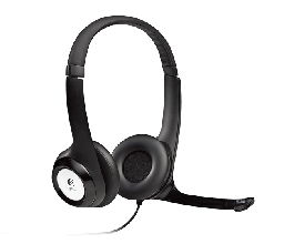 [981-000406] Logitech ClearChat H390 Wired Stereo Headset USB