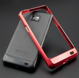 [8005433] Samsung Galaxy i9100/S2 bumper rood