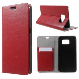 [8009709] Samsung Galaxy S6 Book case rood