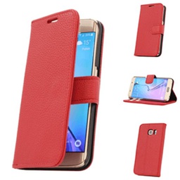 [8009712] Samsung Galaxy S6 Edge Book case rood