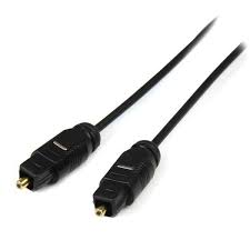 [THINTOS15] StarTech.com 15 ft Thin Toslink Digital Optical SPDIF Audio Cable - Fiber Optic for Audio Device