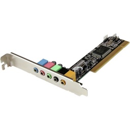 [PCISOUND5CH2] StarTech.com 5.1 Channel PCI Surround Sound Card Adapter - 8738LX - PCI - Internal