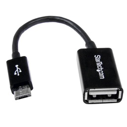 [UUSBOTG] StarTech.com 5in Micro USB to USB OTG Host Adapter M/F - USB