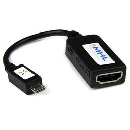 [MHD2HDF] StarTech.com MHL Adapter Converter - Micro USB to HDMI - USB/HDMI