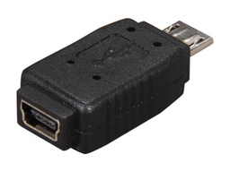 [UUSBMUSBMF] StarTech.com Micro USB to Mini USB 2.0 Adapter M/F - 1 x Micro Type B Male USB - 1 x Mini Type B Fem