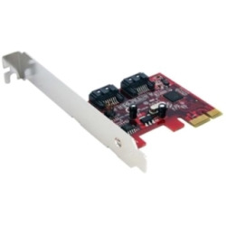 [PEXSAT32] StarTech.com Serial ATA Controller - 2 x 7-pinMale Serial ATA/600 Serial ATA - PCI Express