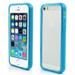 [8006360] TPU Bumper iPhone 5 blauw