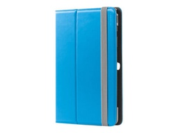 [THZ60702GL] Targus Safe Fit - Flip cover voor tablet - polyurethaan - blauw - voor Samsung Galaxy Tab A (9.7 inch)
