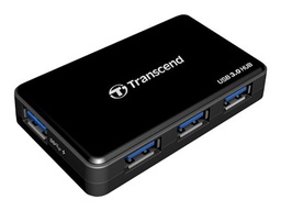 [TS-HUB3K] TRANSCEND USB 3.0-Hub with Fast Charging Poort 