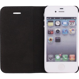 [MOB-MBSCB-IPH4S] Mobilize Premium Magnet Book Case Apple iPhone 4/4S Black