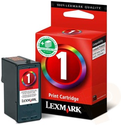 [18CX781E] Lexmark Cartridge No. 1 - Kleur (cyaan, magenta, geel) - origineel