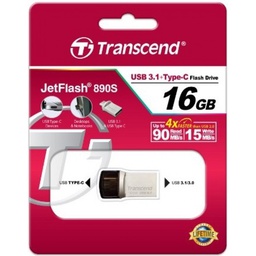 [TS16GJF890S] Transcend JetFlash 890 16GB Grijs