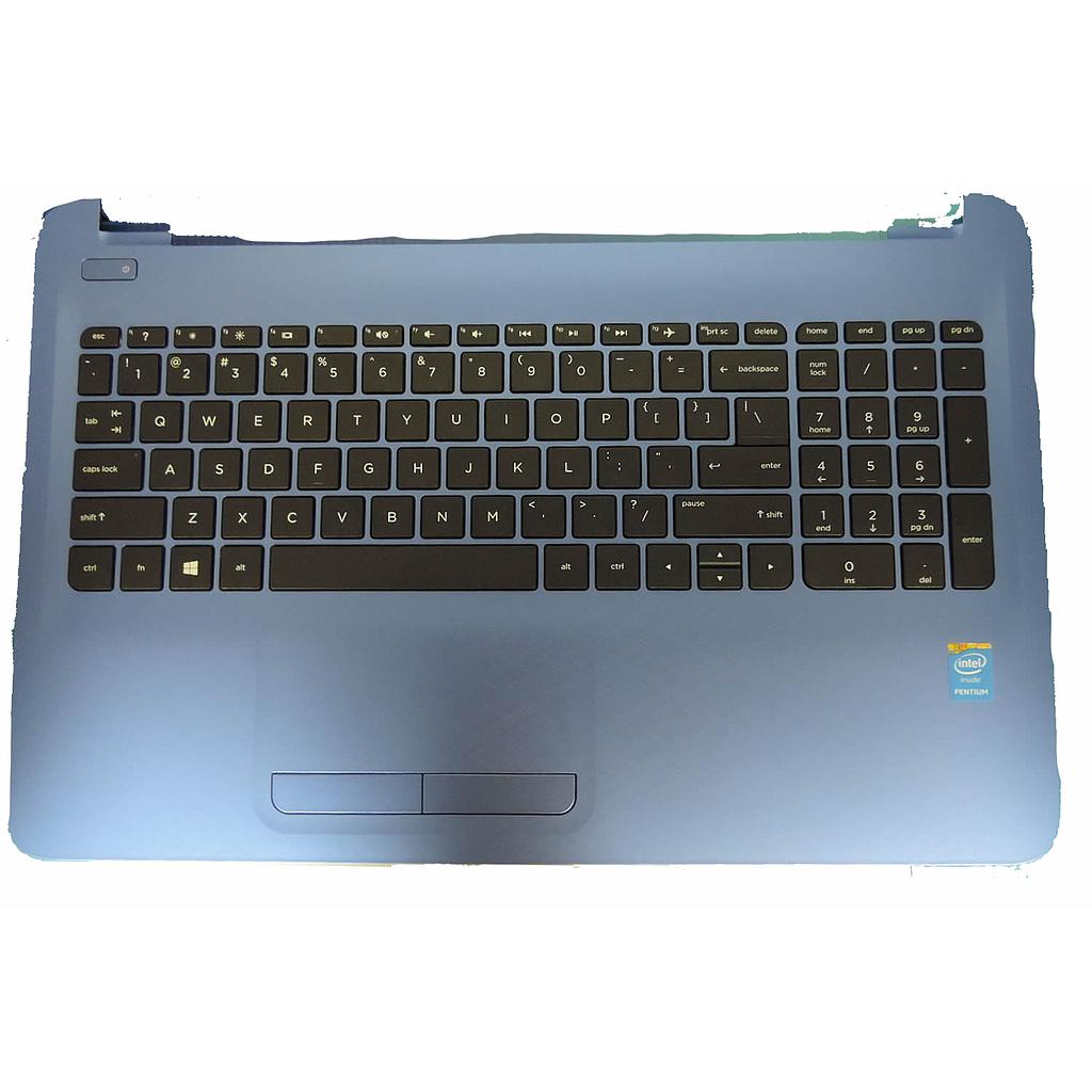 Aan boord leider Bitterheid HP Laptop Topcover + Intern Toetsenbord US voor HP 17-x090nd | Rijs  Solutions